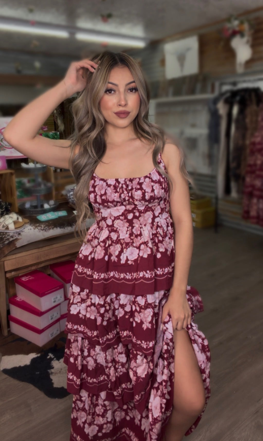 Ruffle Flower Dress