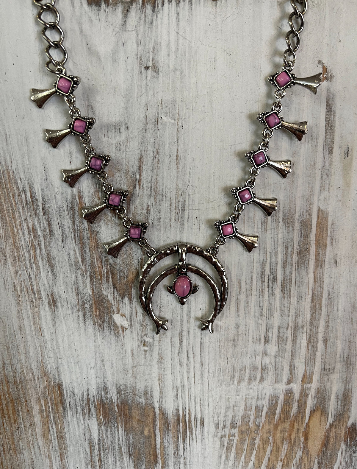 Princess Squash Blossom Necklace