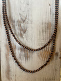 5mm Navajo Pearl Necklace