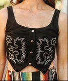 Boot Stitch Corset Top