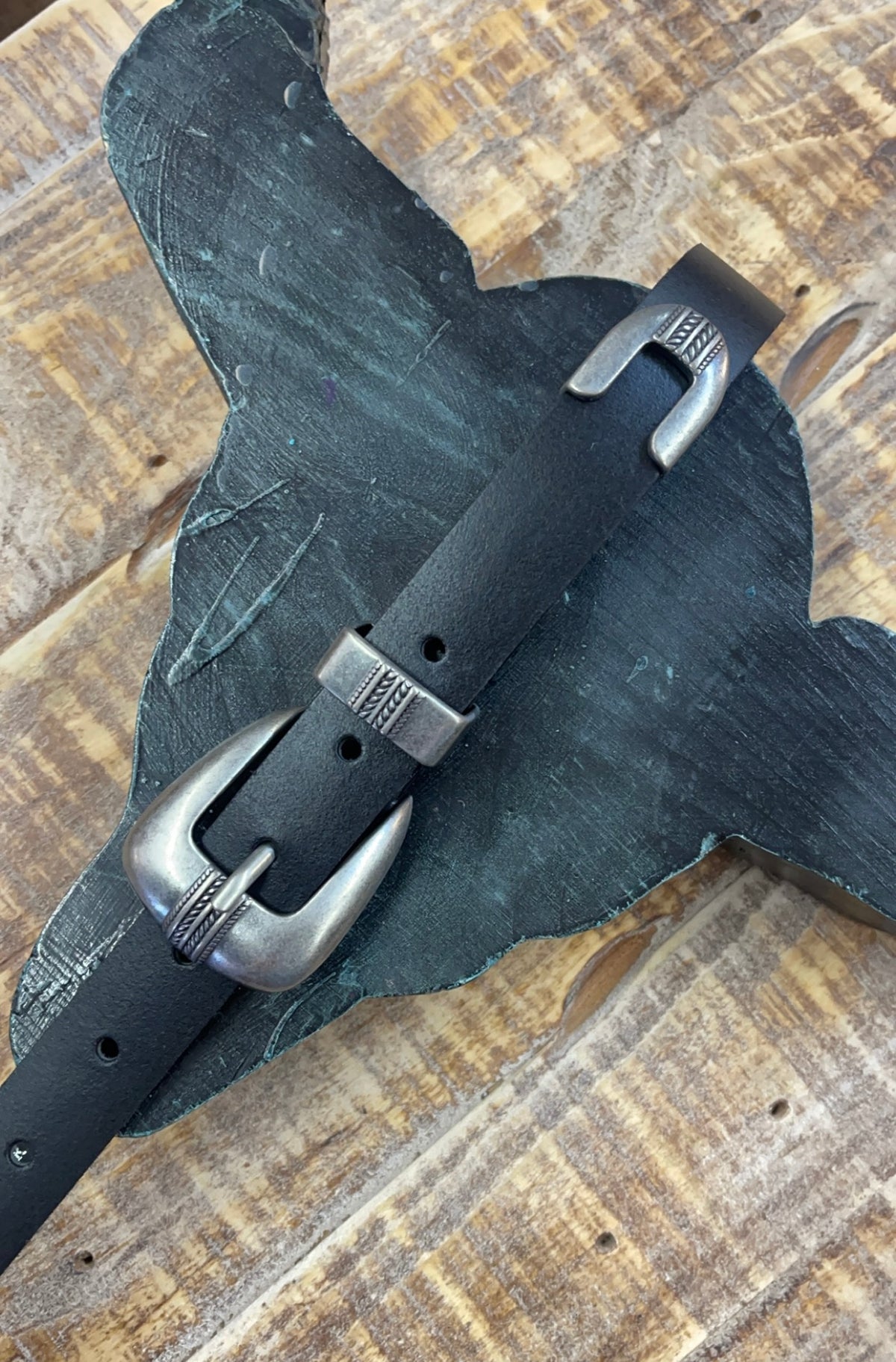 Minimal Embellished Belt