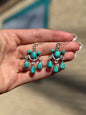 Kingman Turquoise Dangle Earrings