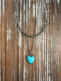 Heart Turquoise Necklace