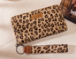 Wrangler Leopard Print Wallet/Wristlet