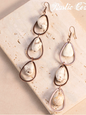 Large Stone Dangling Earring