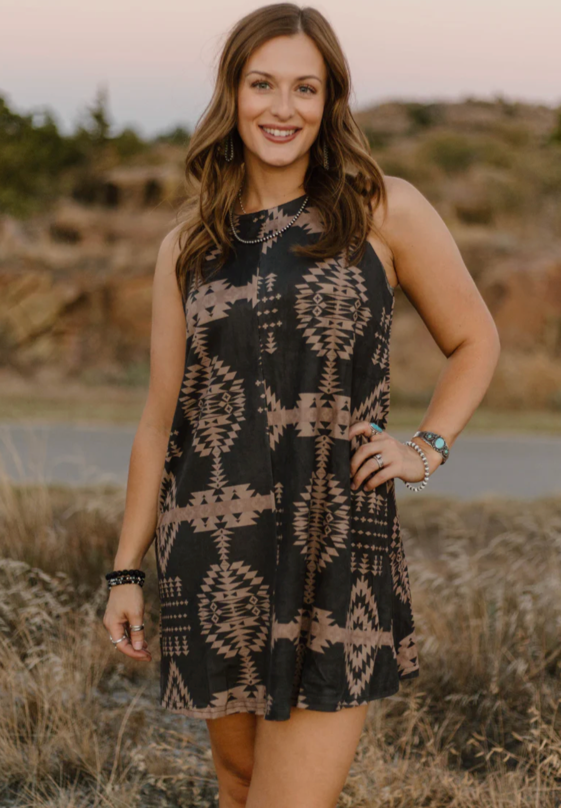 Aztec After Dark Dress