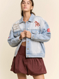 Western Denim Trucker Jacket