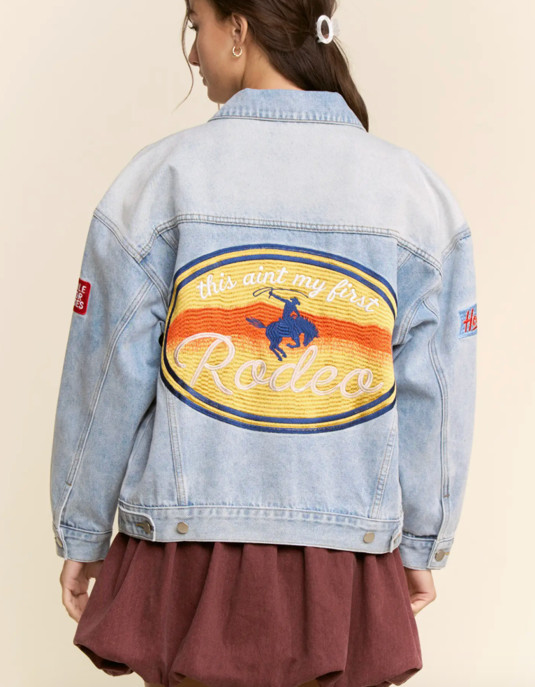 Western Denim Trucker Jacket