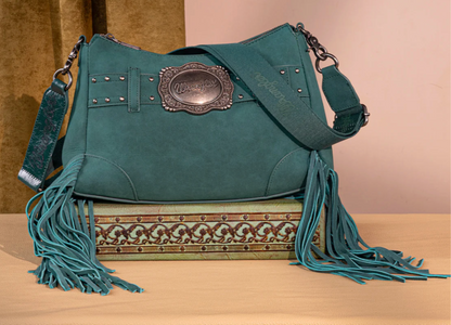 Wrangler Fringe Buckle Bag
