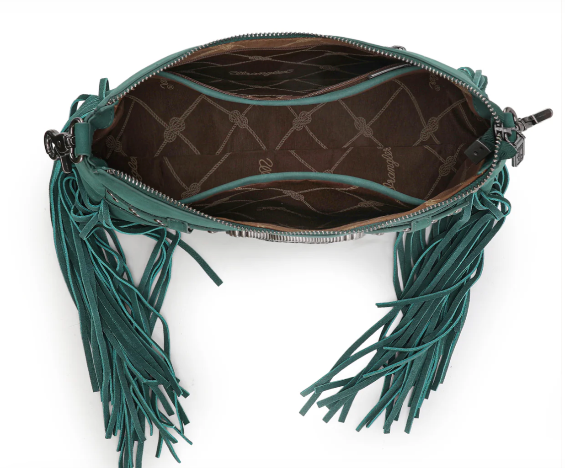 Wrangler Fringe Buckle Bag