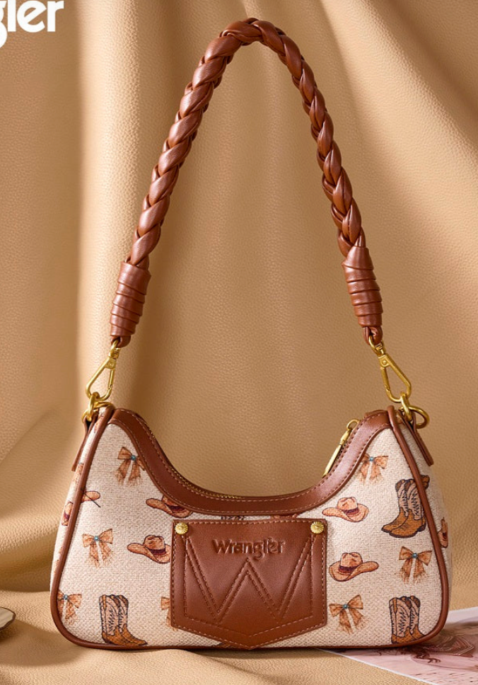 Wrangler Cowgirl Charm Shoulder Bag