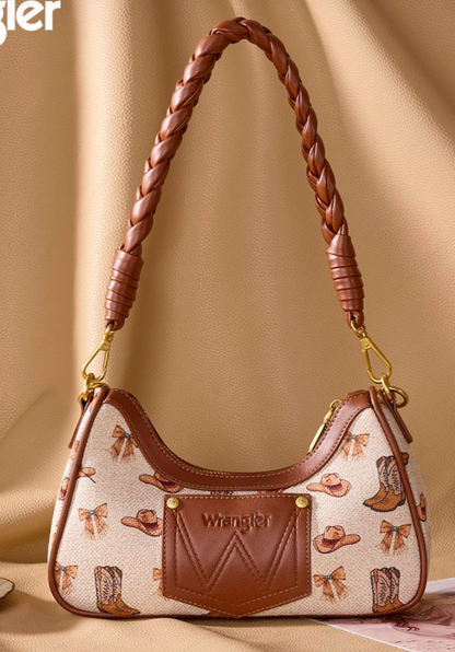 Wrangler Cowgirl Charm Shoulder Bag
