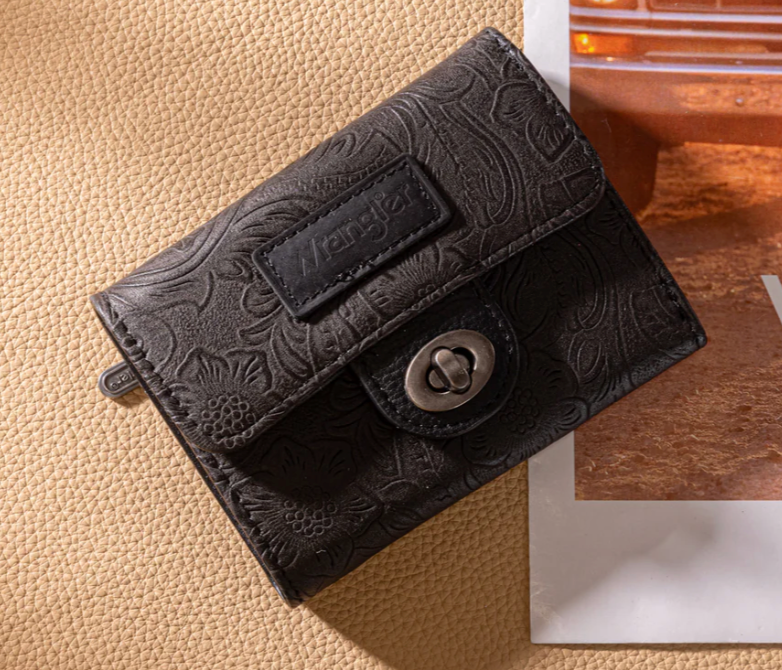 Wrangler Floral Embossed Wallet