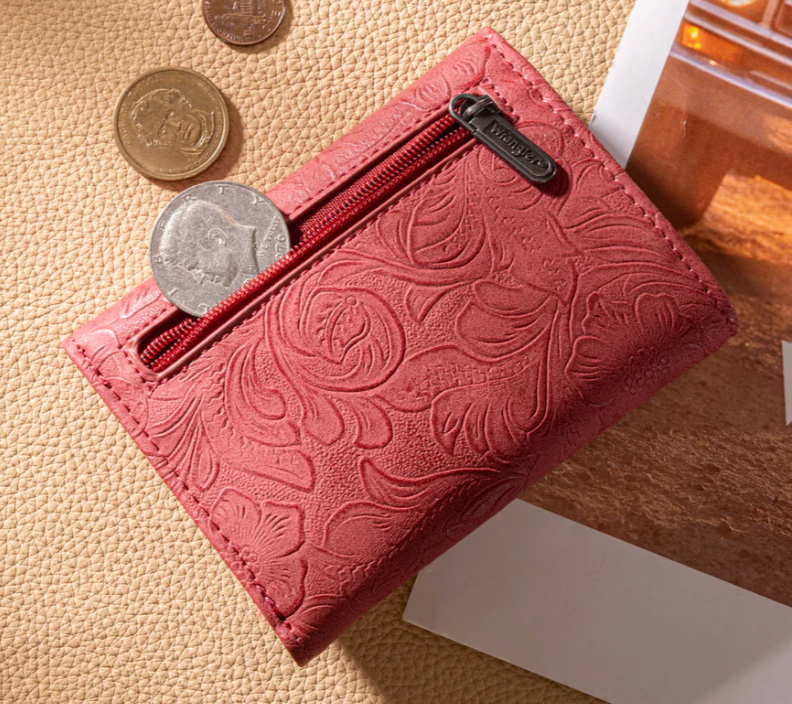 Wrangler Floral Embossed Wallet
