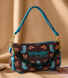 Wrangler Western Print Cowgirl Shoulder Bag