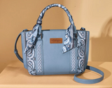 Wrangler Braided Paisley Tote Bag