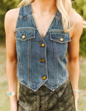 Classic Denim Vest