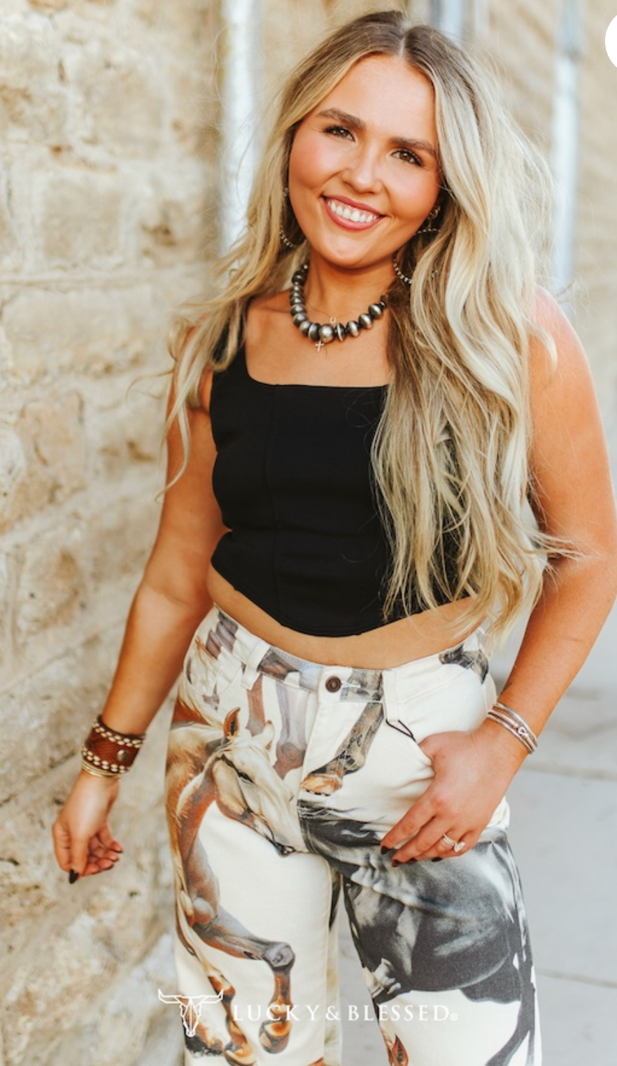Black Corset Top