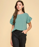 Ruffle Sleeves