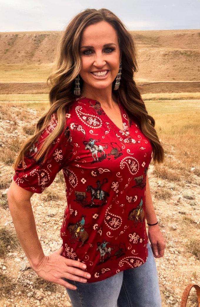 Ranch Rodeo Top