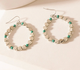 Trail of Hearts Hoop Earrings