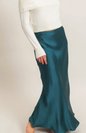 Satin Maxi Skirt