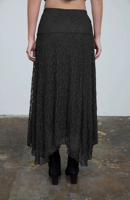 Black Lace Skirt