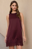 Satin Lace Mini