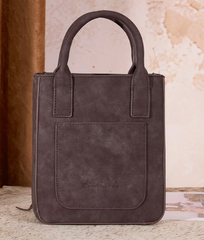 MW Fringe Hair-On Cowhide Purse