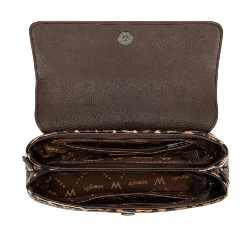 Wrangler Flap Shoulder Crossbody Bag