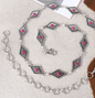 RC Diamond Concho Chain Link Belt