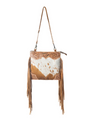 Tumbleweed Trail Fringed Hand-Tooled Bag