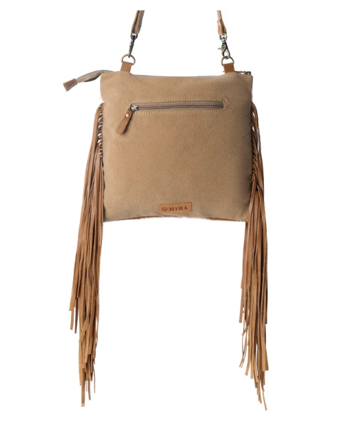 Tumbleweed Trail Fringed Hand-Tooled Bag