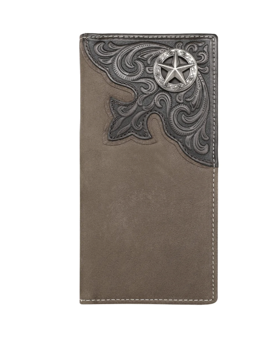 MW Lone Star Concho Men's Bifold Wallet