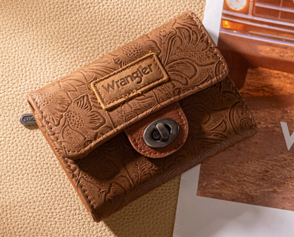 Wrangler Floral Embossed Wallet