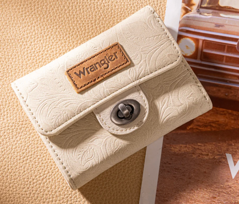 Wrangler Floral Embossed Wallet