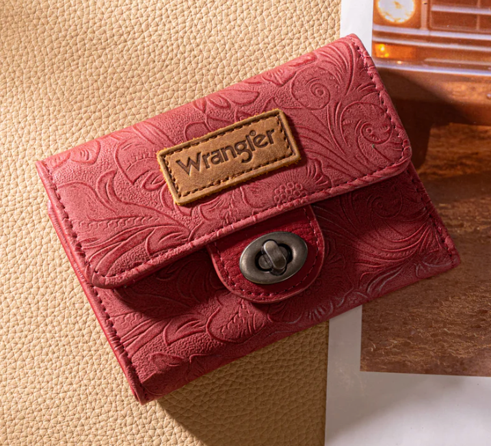 Wrangler Floral Embossed Wallet