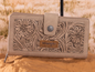 Wrangler Tooled Floral Wallet