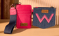 Wrangler Embroidered Dual Pouch Wristlet