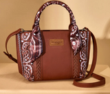 Wrangler Braided Paisley Tote Bag