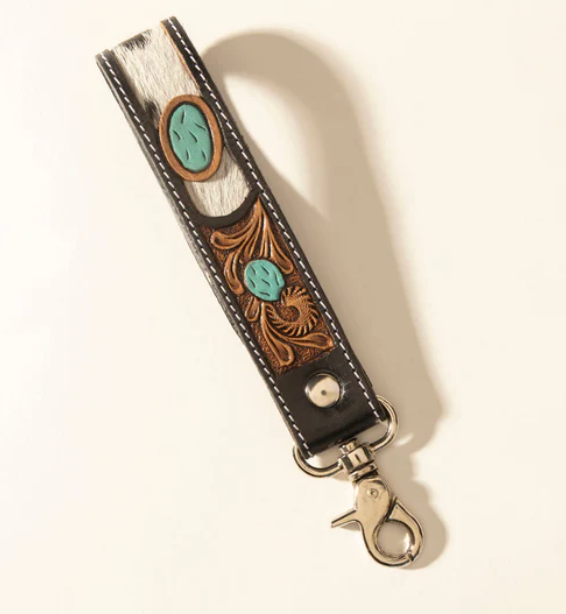 Myra Leather Keychain