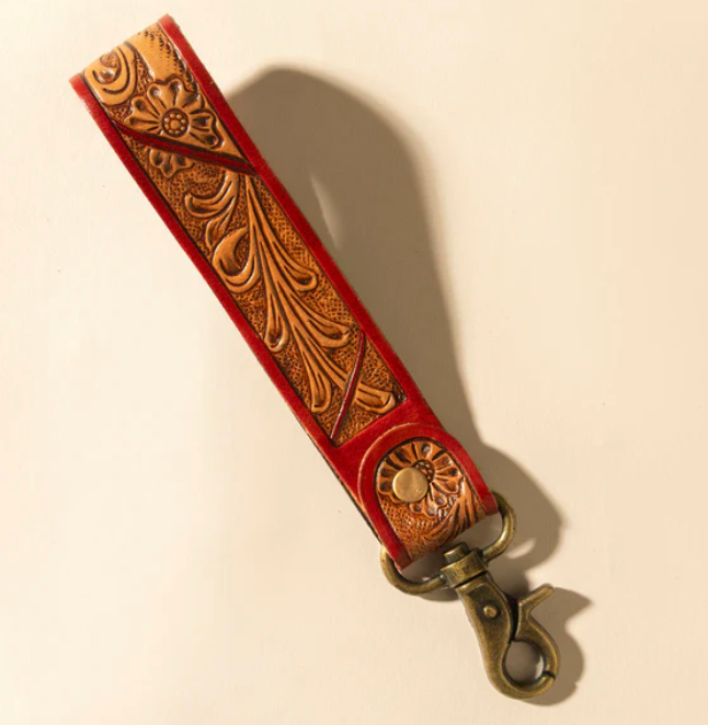 Myra Leather Keychain