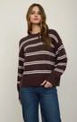 Stripe Crew Neck Pullover