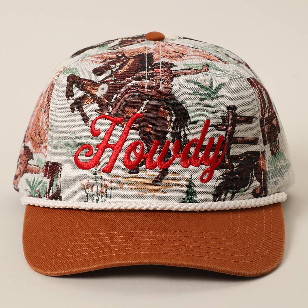 Howdy Rope Trucker Hat
