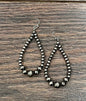 2" Polish Western Bead Earrings