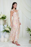 Floral Sleeveless Midi Dress