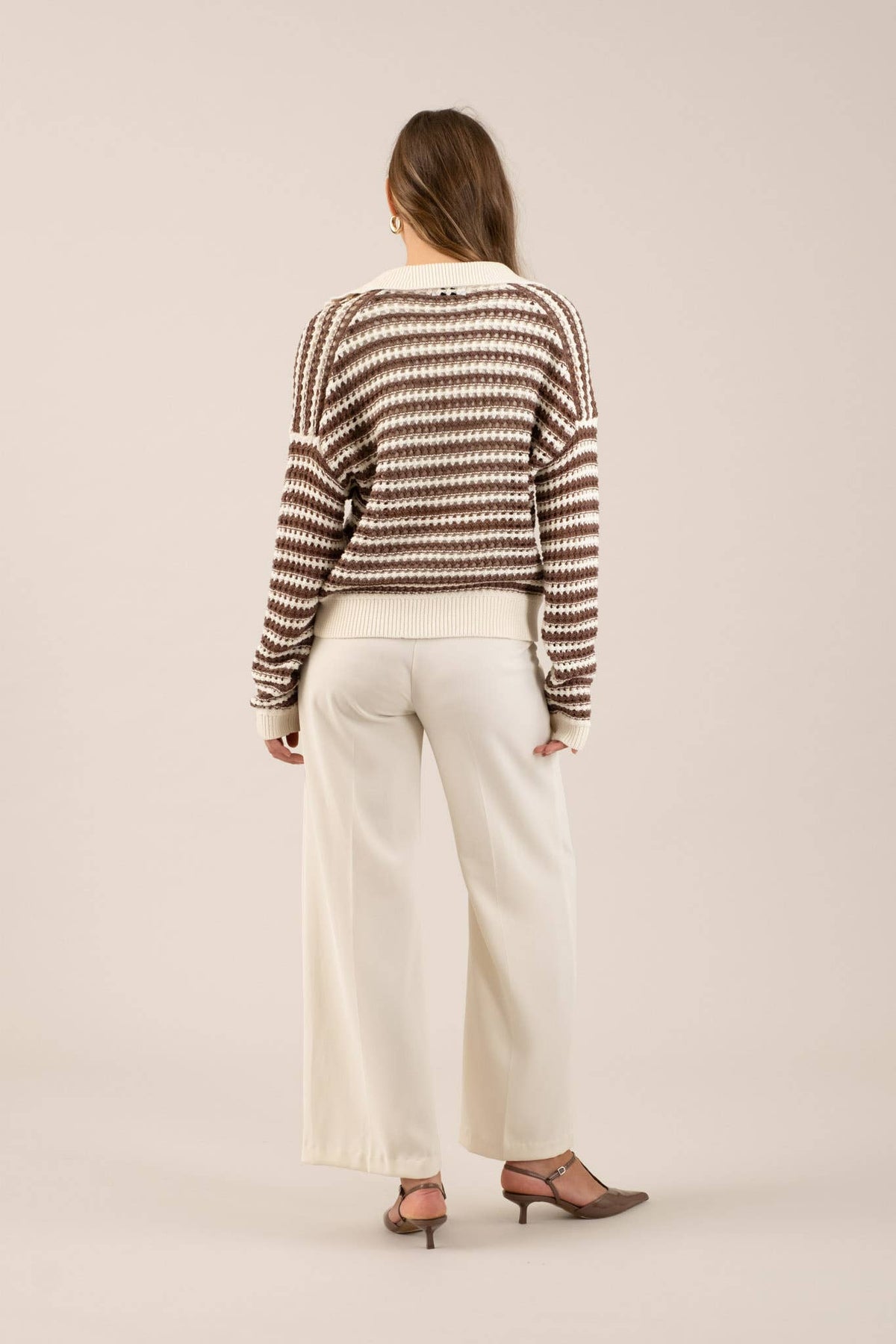High Waist Wide Leg Dress Pants