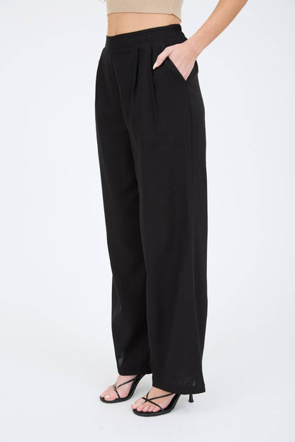 High Waist Linen Pants