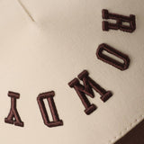 ROWDY Upside Down Embroidered Two-Tone Trucker Hat