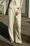 High Waist Linen Pants